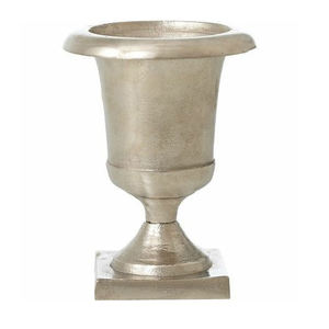 Fantástico jarrón de flores de metal para artesanías, jarrón floral de la mejor forma en color plateado para decoraciones de mesa para el hogar y la boda - Product Image 4