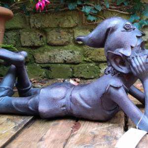 Farmhouse And Garden <b>Supplies</b> Bronze Pixie Sculpture Event Christmas <b>Decoration</b> Figure - Product Image 2