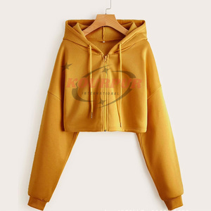 Nueva Llegada, Sudadera con Capucha Personalizada de Invierno 100% Algodón con Cierre para Mujer en Diferentes Colores a un Precio Razonable - Product Image 3