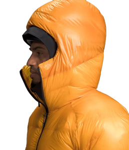 Chaqueta de Plumón con Capucha para Hombre, Estilo Urbano, con Logotipo Frontal, Forro de Bambú Grueso Resistente al Agua - Product Image 4