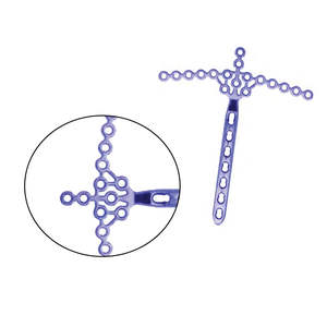 Mini placa canina ortopédica veterinaria, placa de hueso para cirugía maxilofacial Animal, instrumento quirúrgico ortopédico veterinario - Product Image 5