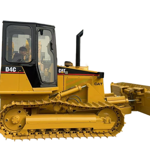 Бульдозер гусеничный Caterpillar D4C с объемом отработанной земли 2,8 м³ и высокоэффективным двигателем, средний гусеничный бульдозер - Product Image 1