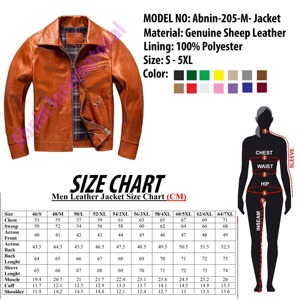 Chaqueta personalizable de piel auténtica de cordero para hombre, nuevo diseño con lana y material de plumón, chaqueta de tu color para hombre - Product Image 6