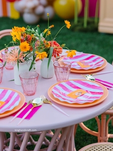 Chaises pour enfants en rotin faites à la main pour les événements festifs, les anniversaires, les mariages, les meubles de salon bohèmes rustiques - Product Image 4