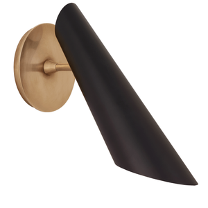 AK Laiton Clemente Bras Métal Applique Murale en Laiton Antique et Noir Fini Luxe Lumière Pour Chambre Décor/Bureau Décor - Product Image 3