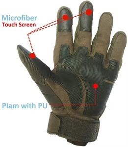 ถุงมือแบบยุทธวิธีขนาดใหญ่พร้อมจอสัมผัสทนทานสำหรับกลางแจ้งปรับแต่งโลโก้ได้สำหรับขี่จักรยาน - Product Image 3