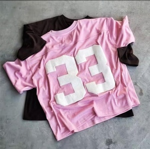 Camiseta de béisbol de malla personalizada OEM, fabricante de camisetas de malla personalizadas, ropa deportiva profesional al por mayor, camisetas para hombre al por mayor - Product Image 5