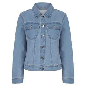 Chaquetas Vaqueras de Alta Calidad, Última Moda, Gran Venta, para Mujer, Ropa Casual de Alta Demanda, Chaquetas Vaqueras de la Mejor Fabricación para Mujer - Product Image 1