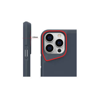 Funda Protectora SNEL Serie Premium Mate con Soporte para iPhone 15 Pro Max, Carcasa de Silicona Antigolpes Compatible con 14 Plus - Product Image 4