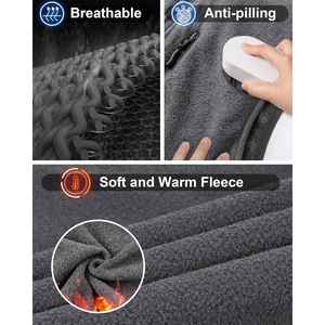 Chaleco de lana personalizado para hombre con logotipo bordado etiqueta al aire libre chaleco sin mangas para acampar senderismo uniforme uso de ropa de trabajo - Product Image 5