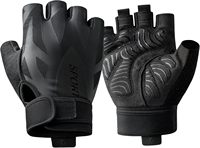 Guantes de levantamiento de pesas Soporte de muñeca Guantes de gimnasio Hombres Mujeres Cuero Fitness Entrenamiento