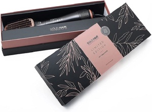 Estilizador de cabello eléctrico profesional 2 en 1 para secar y alisar el cepillo de máxima suavidad para uso doméstico - Product Image 1