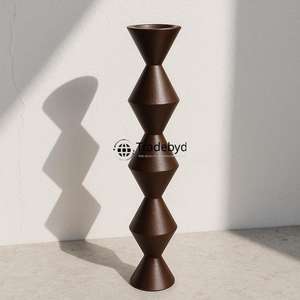 Candelabro de Madera Hecho a Mano de Primera Calidad, Pieza Decorativa Artística para el Hogar y la Oficina, Tradebyd - Product Image 1