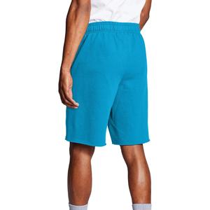 Short de survêtement cargo respirant et décontracté pour hommes, toile de couleur unie à cordon de serrage personnalisée - Product Image 6