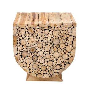 Best Selling Solid Wood End <b>Table</b> Beside <b>Sofa</b> Decorative Vase <b>Table</b> for Home Furniture Living Room Bedroom Office Decoration - Product Image 5