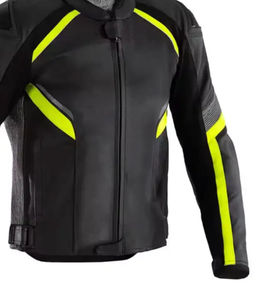 Chaqueta de moto de cuero para hombre a prueba de viento de moda de alta calidad chaqueta de cuero genuino para hombre europeo de talla grande - Product Image 5