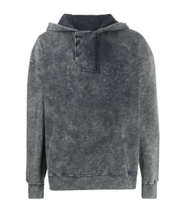 Basics Sweat à capuche en coton de haute qualité, délavé à l'acide, style streetwear, lavage personnalisé, sweat à capuche délavé à la pierre pour hommes - Product Image 6