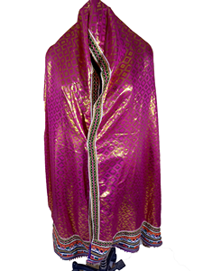 Banjara rabari ผ้าคลุมไหล่, ผ้าคลุมไหล่พิมพ์ลายขนแกะขนแกะ rabari - Product Image 4
