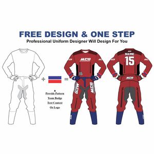 Haute qualité sur mesure 100% Polyester BMX pantalon et maillot impression numérique tout-terrain adultes course étanche à l'eau veste souple - Product Image 2