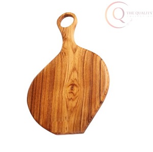 Planche à découper élégante en bois de qualité supérieure pour la cuisine |   Planche à découper antibactérienne écologique, compatible lave-vaisselle, ustensiles de cuisine - Product Image 3