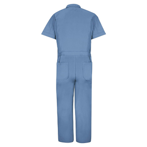 Ropa de trabajo de verano personalizada, uniformes, protección de seguridad, ropa de trabajo industrial, mono de manga corta - Product Image 2