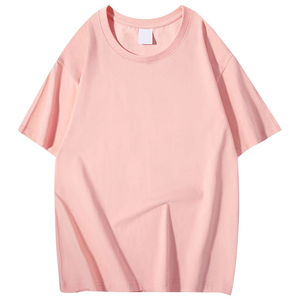 Camiseta de algodón de gran tamaño para hombre con hombro caído, peso pesado, ropa de calle en blanco, cuello redondo - Product Image 2