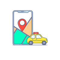 Application mobile de taxi en marque blanche, 20 ans d'expérience avec options de personnalisation de la marque et design UI/UX pour les taxis professionnels