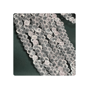 Perles de quartz rose rose en forme d'oignon à facettes de qualité supérieure en vente en gros pierres précieuses naturelles taille personnalisée fabrication de bijoux certifiée - Product Image 1