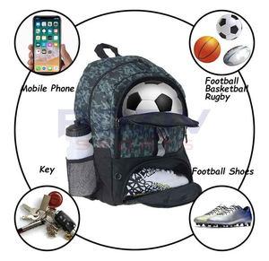 Mochilas Deportivas de Poliéster para Exteriores al por Mayor, de Alta Calidad, Personalizadas, para Fútbol y Gimnasio, de 30-40L - Product Image 6