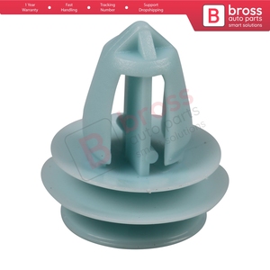 BCF2286 10 pièces de fixation de panneau de porte en nylon bleu pour 91560 S9A A01 - Product Image 2