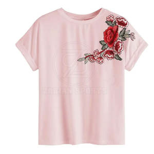 Camiseta bordada de cantidad a granel de calidad superior para hombre, camiseta bordada ligera para uso al aire libre - Product Image 1