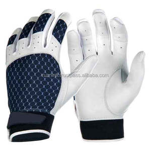 Strong Hold <b>Synthetic</b> <b>Leather</b> Baseball Batting Gloves Lightweight Comfortable Palm Grip Flexible Fit Design for Daily Practice - Product Image 2
