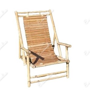 เก้าอี้ชายหาดไม้ไผ่พับได้ทนทานและสะดวกสบายเป็นมิตรกับสิ่งแวดล้อมเก้าอี้อาบแดดกลางแจ้งสำหรับสวนชายหาดเตียงอาบแดด - Product Image 5