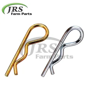 Chaveta tipo "R" R Pin, Hair Pin Single Loop per parti di collegamento del trattore zincato R Pins Single Spire