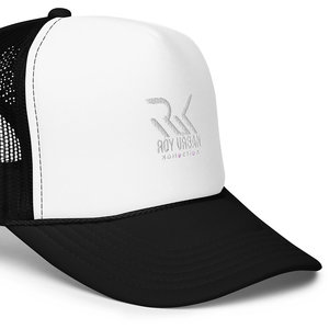 RUK One-Size formale cappello da camionista maglia in schiuma con velluto e flanella Logo personalizzabile Streetwear per affari e prestazioni - Product Image 5