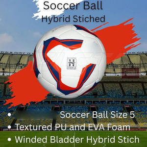 Ballon de football hybride le plus vendu, faible MOQ, dernier style, couleur unie, en vente - Product Image 2