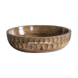 ชามทำจากไม้ใส่ช็อคโกแลตทำด้วยมือชามซุปทำด้วยมือทำจากไม้ - Product Image 3