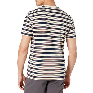 2025 camiseta de hombre con logotipo personalizado cómoda 100% algodón cuello redondo de talla grande manga corta de gran tamaño ajuste OEM servicio camisetas de hombre - Product Image 3