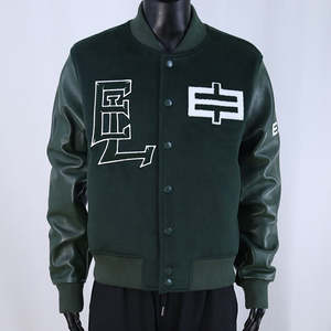 Vestes universitaires personnalisées, vestes universitaires personnalisées pour hommes, vestes de baseball universitaires, patchwork - Product Image 1