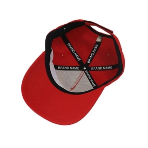 Gorra de golf de alto rendimiento al por mayor, transpirable, de 5 paneles, con logo bordado en 3D, cierre trasero de velcro, personalizada por dentro y por fuera. - Product Image 5