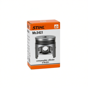 Cilindro e Pistone Compatibili per STIHL Ms341, Parti di Ricambio per Motosega Industriale a Benzina, OEM Reach GS Rif. 90003969 - Product Image 3