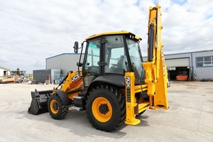 Chargeuse-pelleteuse JCB 3CX 4x4 de 74 CV, machine d'excavation diesel avec chargeur frontal hydraulique et godet arrière - Product Image 6