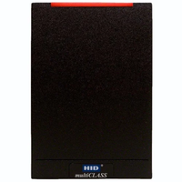 Lector MultiCLASS SE RP40, Material ABS, Rango de Lectura de 1-9 cm, Clasificación IP55 para Control de Acceso, Compatible con ICLASS 13.56 MHz 125