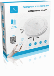 Robot de nettoyage automatique intelligent, rechargeable, contrôle par application, navigation LDS, fonctionnalité humide et sèche, matériau plastique, prise EU - Product Image 4