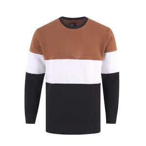 เสื้อสเวตเชิ้ตผู้ชาย คอกลม แขนยาว ผลิตโดยโรงงาน OEM ODM ทรงหลวม สวมใส่สบาย เหมาะสำหรับไลฟ์สไตล์และการใช้ชีวิตประจำวัน - Product Image 4