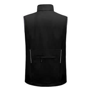 Veste softshell pour homme, légère, fine, de haute qualité, imperméable, coupe-vent, respirante, col montant, broderie de logo personnalisée, hiver - Product Image 6