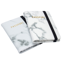 Couverture de passeport en cuir personnalisé de haute qualité, porte-passeport en cuir PU de carte de crédit de carte SIM de voyage