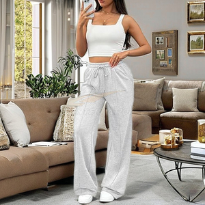 กางเกงกีฬาขายาวขากว้างทรงหลวมสำหรับผู้หญิงกางเกงกีฬาลำลองกางเกงวิ่งเด็กผู้หญิงวัยรุ่นน่ารักไซส์ใหญ่พิเศษ - Product Image 2