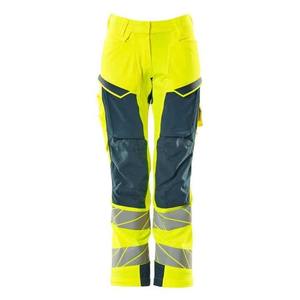 Pantalon de travail à logo personnalisé, confortable et respirant, pour le travail quotidien en hiver, style plat sur le devant - Product Image 1