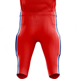 ชุดอเมริกันฟุตบอลทำจากวัสดุที่ดีที่สุดชุดอเมริกันฟุตบอลสีออกแบบเอง - Product Image 6